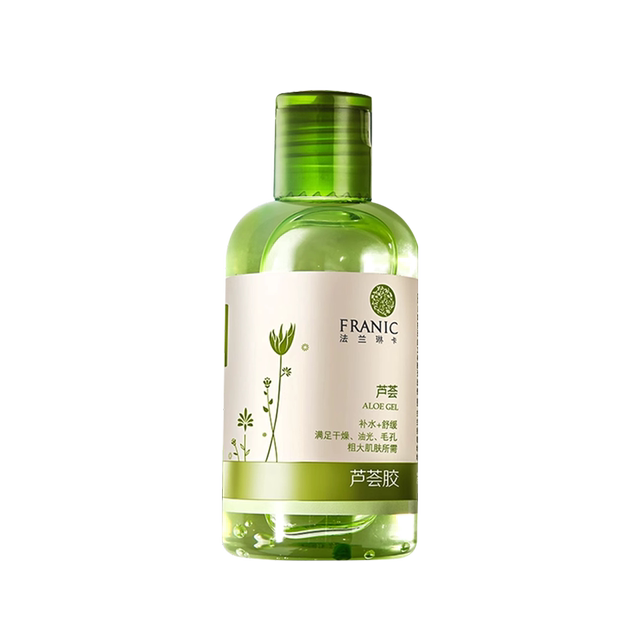 Franic Aloe Vera Gel Official Flagship Store Genuine Soothing Long-lasting Moisturizing Repair Military Training Student Women and Men