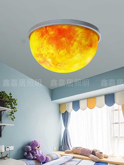 Xinjiaju 惑星シーリングランプ - モダンな子供部屋照明