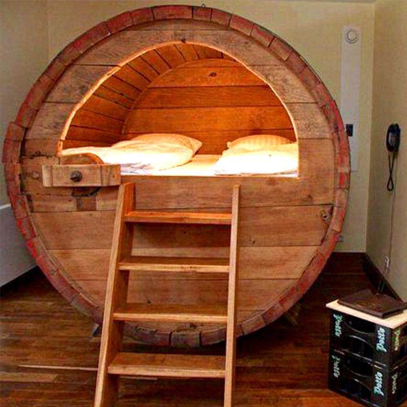 儿童创意树洞床