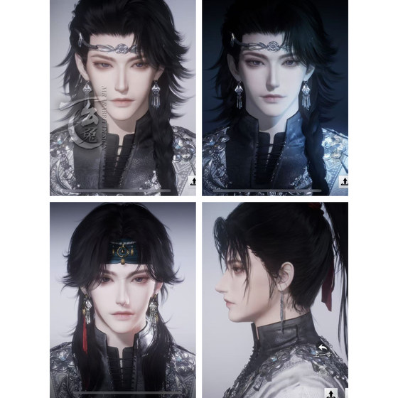 
Xuantu steam international server Yanyun sixteen-tone mobile game adult face pinching Miaojiang boy Gu Yuan