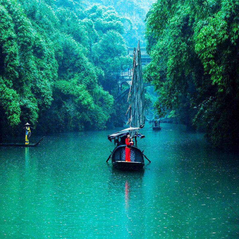 宜昌旅游 三峡人家一日游可12人小团5A景区龙进溪巴王宫纯玩跟团