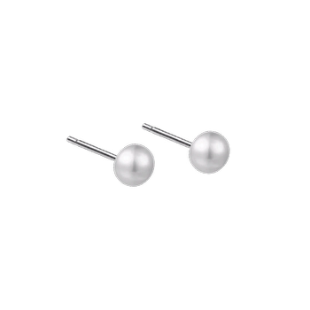 999 sterling silver blogger same pearl earrings

