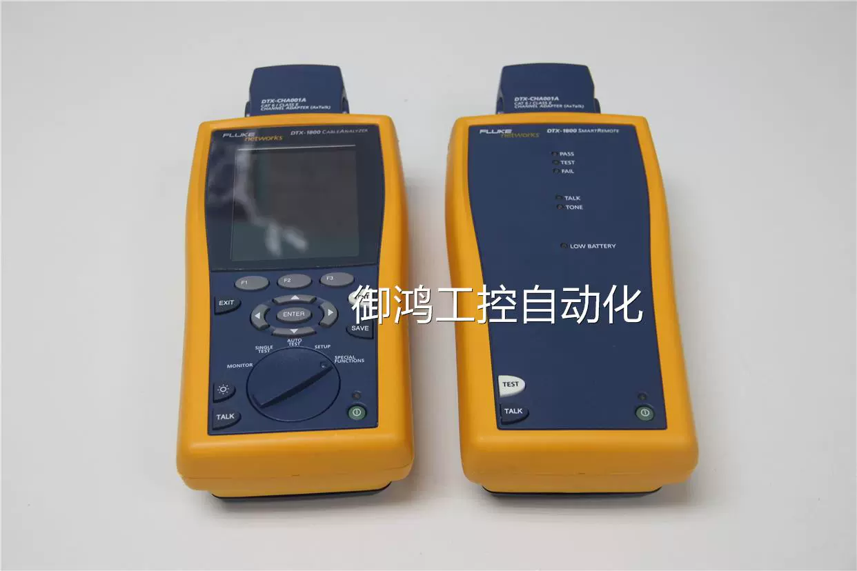 二手FLUKE DTX-1800福祿克網路線測試儀配件齊全導出專業報告9成新-Taobao