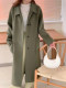 New autumn and winter double-sided cashmere coat for women's mid-length Korean version 100% Australian wool handmade wool wool coat loose