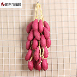 Simulated Vegetable Skewers, Simulated Sweet Potato Skewers, 5-Head Sweet Potato/ Agricultural Decorations/ Props, Fruit Model