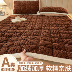 Thickened Mattress Winter Milk Velvet Bed Sheet Home Bedroom Mat Student Dormitory Mat Blanket Bed Sheet Bed Soft Pad