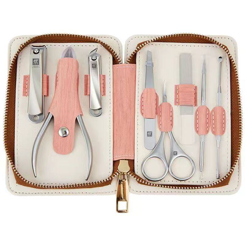 독일어 ZWILLING 손톱깎이 세트 스테인레스 스틸 안티 스플래시 손톱깎이 가정용 매니큐어 도구 하이 엔드 손톱깎이-