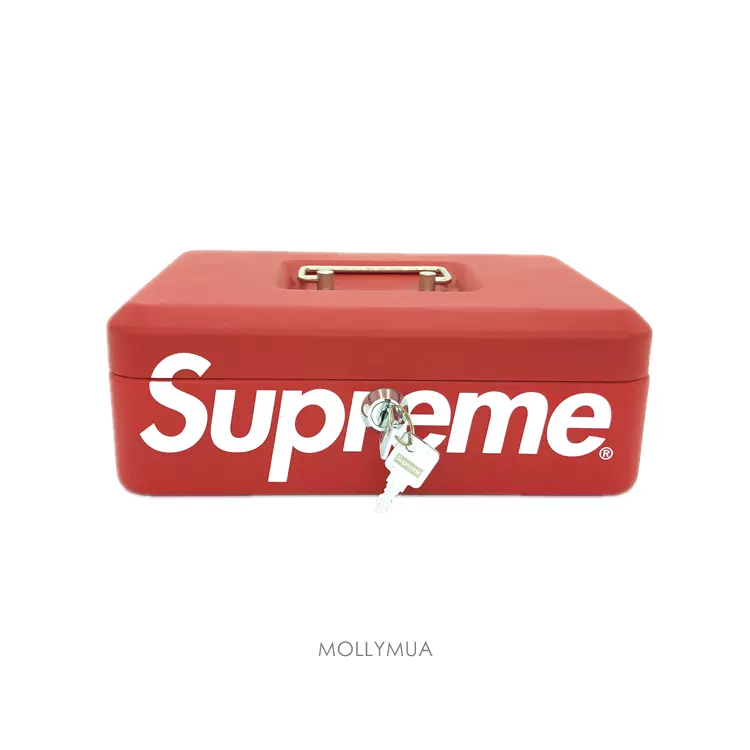 現貨】SUPREME 17AW Lock Box 帶鎖保險盒鐵盒-Taobao