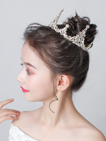 Coronas barrocas y tiaras para disfraz de boda con diamantes de imitación, corona de princesa, tiaras nupciales, accesorios para el cabello para mujeres y niñas (oro claro) TUNC Sencillez | en Coronas barrocas y tiaras para disfraz de boda con diamantes de imitación, corona de princesa, tiaras nupciales, accesorios para el cabello para mujeres y niñas (oro claro) TUNC Sencillez | en