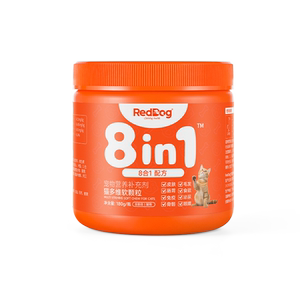 RedDog红狗8合1多维软颗粒犬猫用猫咪狗狗营养复合维生素宠物营养