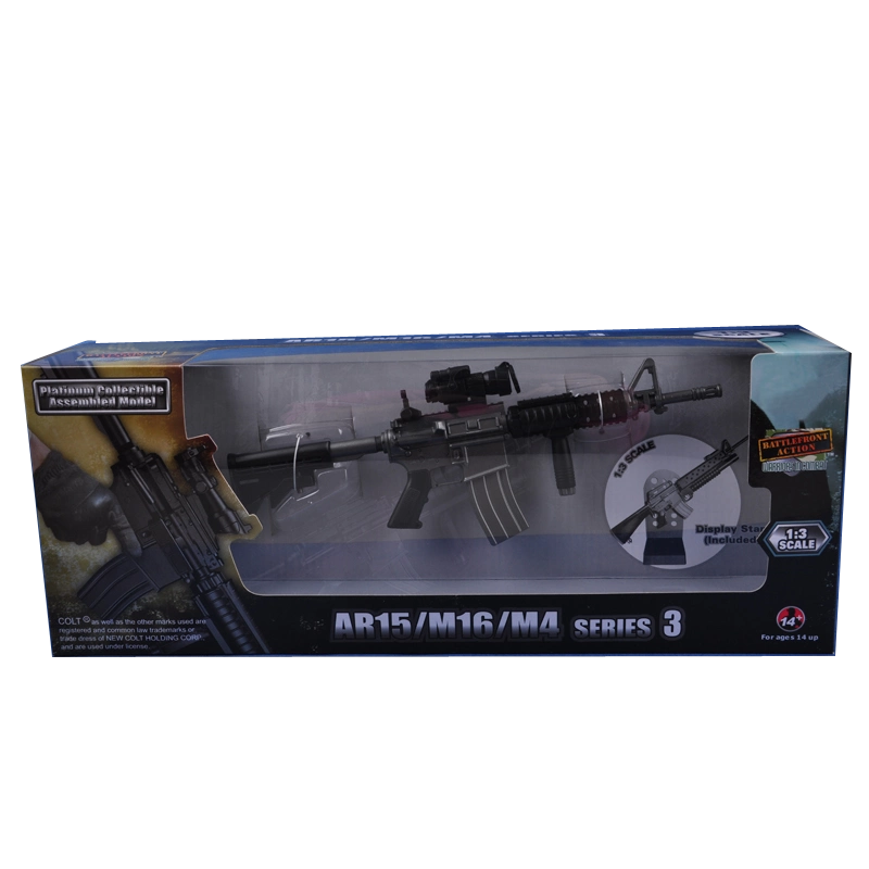 小号手1/3 AR15/M16/M4枪族之SR16 01912模型不可发射