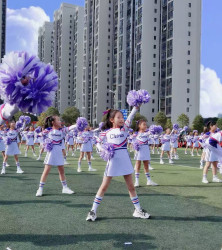 Cheerleading Competition Costumes, Kindergarten and Primary School Sports Meeting Opening Ceremony, Group Gymnastics Performance Costumes