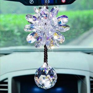 
Car crystal pendant car interior pendant pendant decoration rear view mirror car crystal car trailer interior pendant pendant for women and men