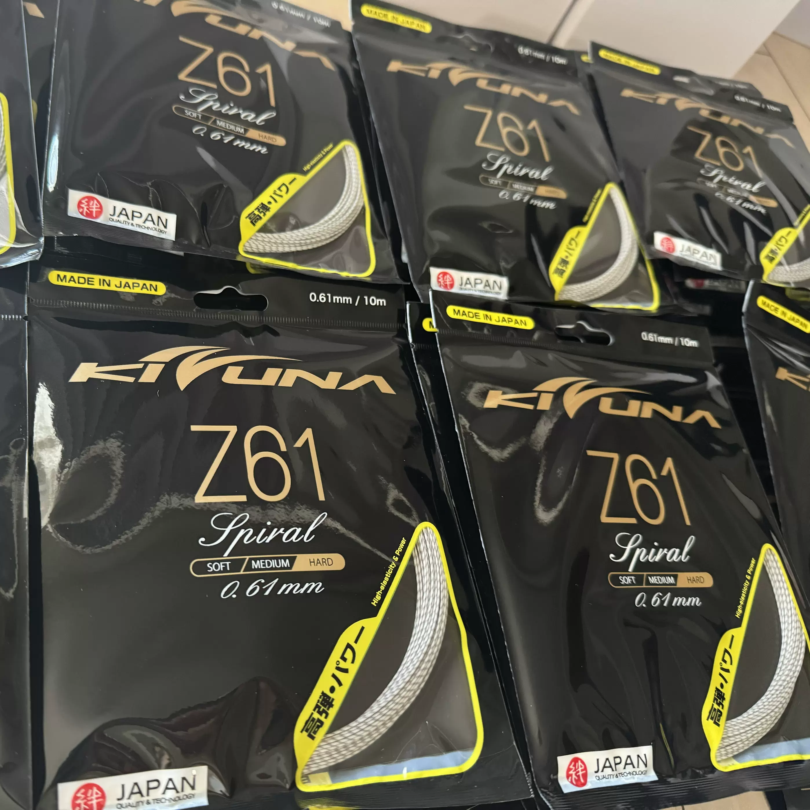 JP版KizunaZ61 Z66 Z69 Z58 Z63X羽毛球线线皇科祖纳小包线
