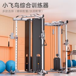 Comprehensive Smith Machine Small Gantry Commercial Bird High Pull-Down Trainer Strength Fitness Equipment Multi-Function