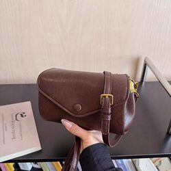 Charlit Keitn Genuine Leather Women's Bag, Niche Luxury with a High-End Feel, 2026 New Model, Single Shoulder Crossbody Small Bag