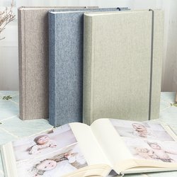 Ncl Photo Album Insert Type 5inch 6inch Family Memory Album 3R/4R Pocket Type Cloth-Covered Record Album Small Book