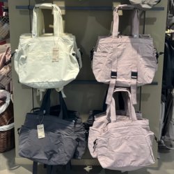 Japanese-Style Large-Capacity Tote Bag, Mommy Bag, Gym Bag, Yoga Bag, Women's Commuter Bag, Travel Shoulder Canvas Bag