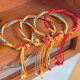 Colorful hand rope Hand -woven Dragon Boat Festival Mark -colored Bracelet Female Baby Babies Red Rope Children Little Dumplings Five -color Line