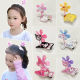 Creative female three -dimensional spring windmill hairpin baby hair accessories little girl cartoon crushing hair clip bangs clip princess headgear
