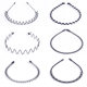 Men's hair hoop, Japanese and Korean back, anti -slip wave wave head hoop Korean sports trend simple card headband hair band
