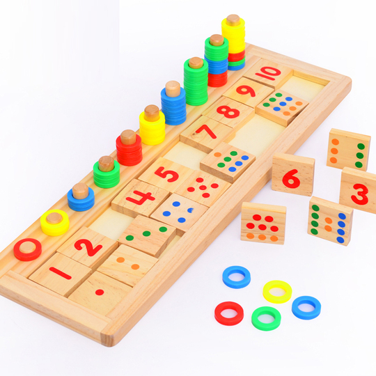Mubeiモンテッソーリ数学玩具 - 3〜6歳の子供向け早期教育数字学習支援