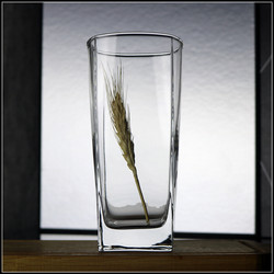 Square Cup, Heat-Resistant, Lead-Free Glass Tea Cup, Lemeiya Straight Cup, Living Room Water Cup, Household Thick-Bottomed Milk Cup