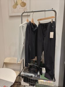 
Men's business casual polo quick-drying T-shirt long-sleeved bottoming shirt pressed loose straight sports pants stretch outdoor