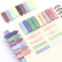 Pet Film Fluorescent Eight-Color Transparent Self-Adhesive Arrow Stickers, Reusable Notice Stickers, Emergency Warning Stickers