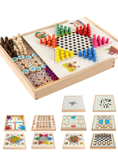 4 in Linea Gioco in Legno - Quattro Giocattoli - Giochi da Tavolo