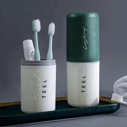 Travel Wash Cup, Portable Toiletries Storage Bag, Men's and Women's Business Trip Toiletry Set, Travel Essential Tool