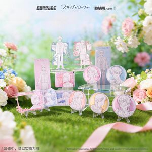 
Vibrant Youth Blooming Melody Series Acrylic Brick Badge Color Paper Stand Card Through Card