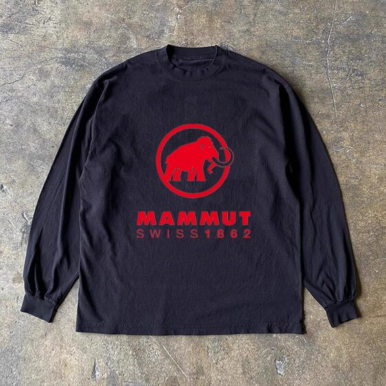 
Out of stock of overseas orders~ Withdrawal of foreign trade American fashion brand heavyweight pure cotton long-sleeved T-shirts versatile tops for men and women couples