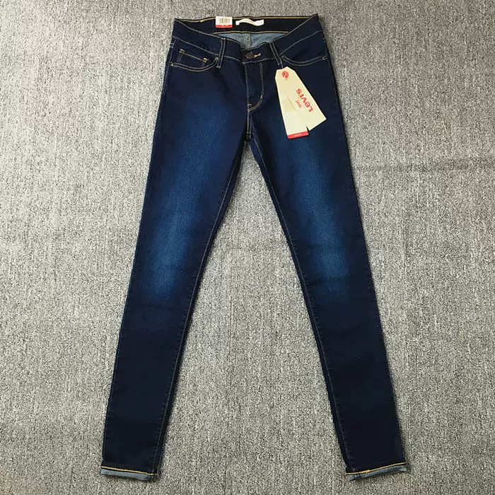 现货Levi's/李维斯700系列711女士修身紧身弹性牛仔裤19560-0000-Taobao