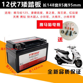 Motorcycle general dry battery dry battery