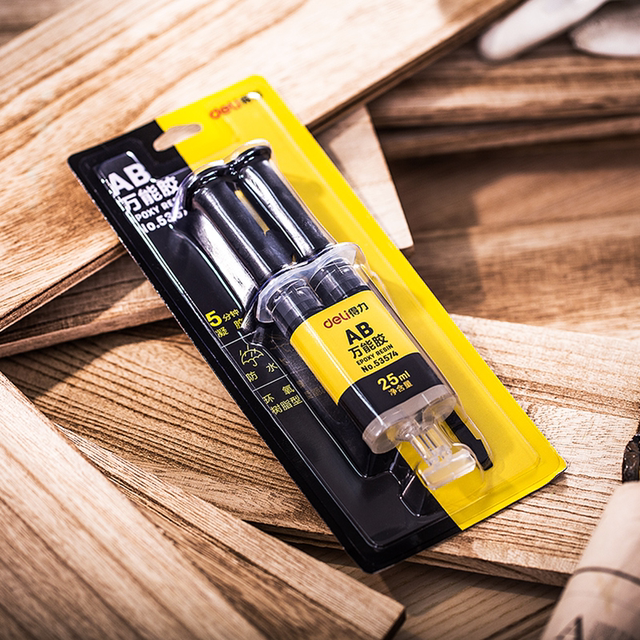 Deli ab glue strong glue universal glue resin glue epoxy resin sticky