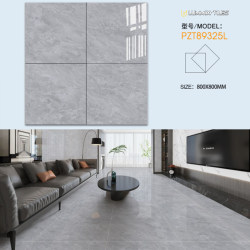 Guangdong Foshan ceramic tile floor tiles 800x800 gray anti-slip floor tiles living room bedroom continuous marble