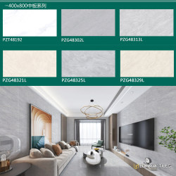 Foshan ceramic tile interior wall tiles 400x800 kitchen bathroom all-ceramic mid-board living room wall tiles engineering floor tiles