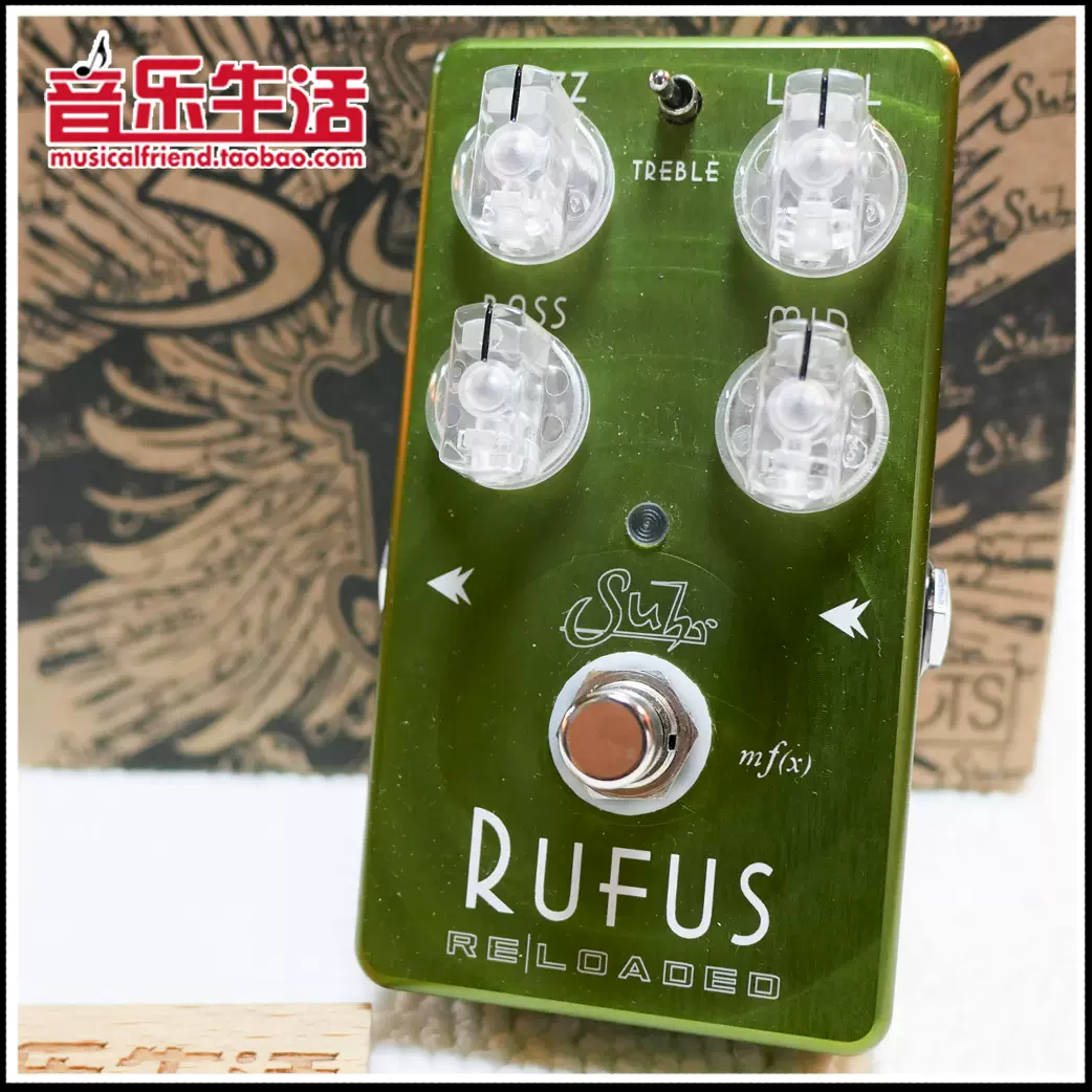 音乐生活Suhr Rufus Fuzz 双模式法兹八度均衡电吉他单块效果器-Taobao