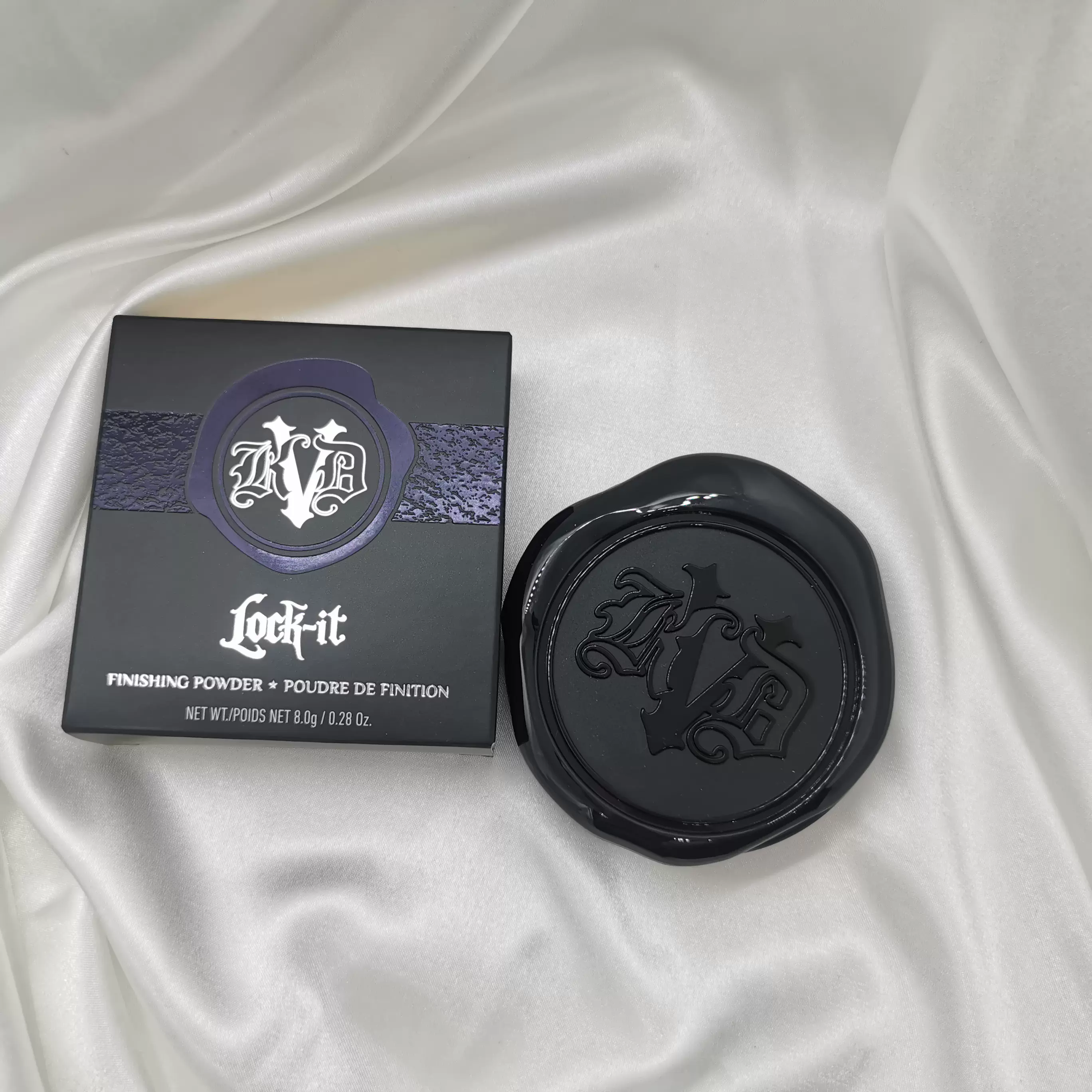 kvd kat von d 散粉蜜粉饼 light/fair哑光控油 正装 替换芯