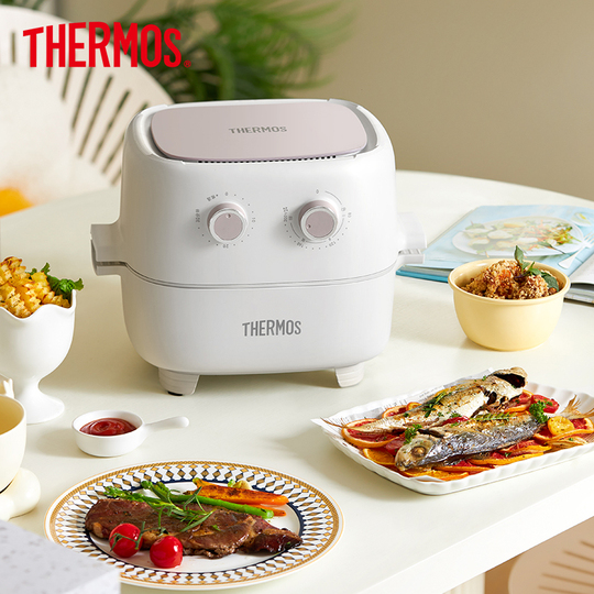 サーモス 4L 多機能調理鍋 エアーフライヤー - EHA-5734A