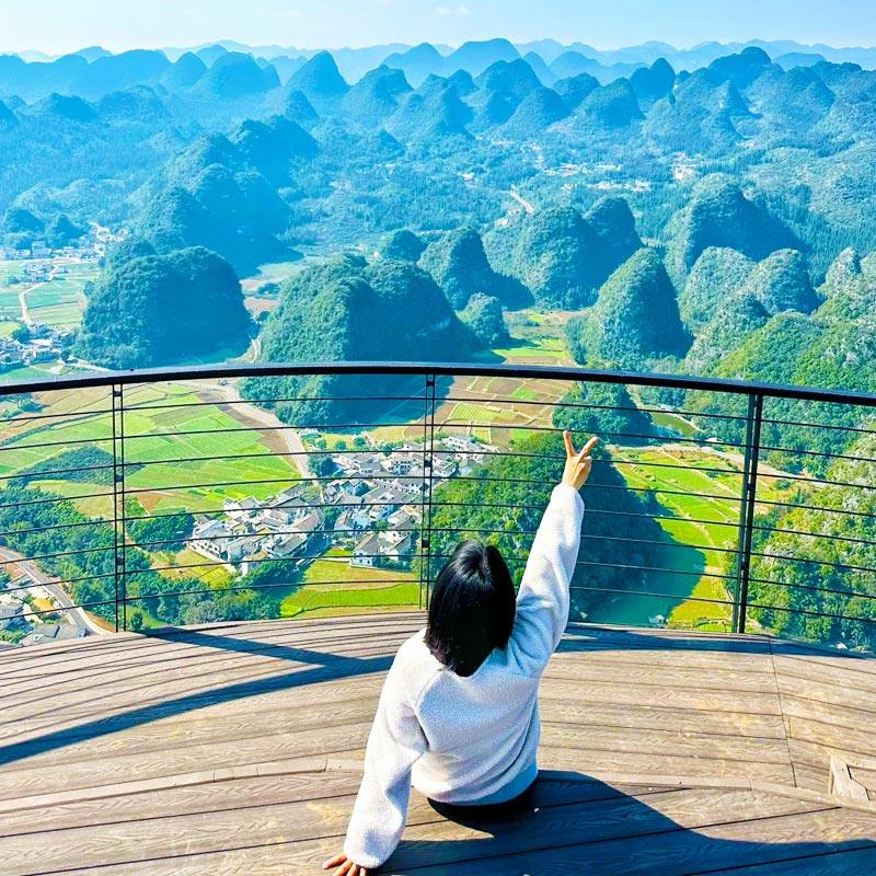 罗平油菜花贵州旅游纯玩6天5晚黄果树万峰林马岭河织金洞云峰屯堡