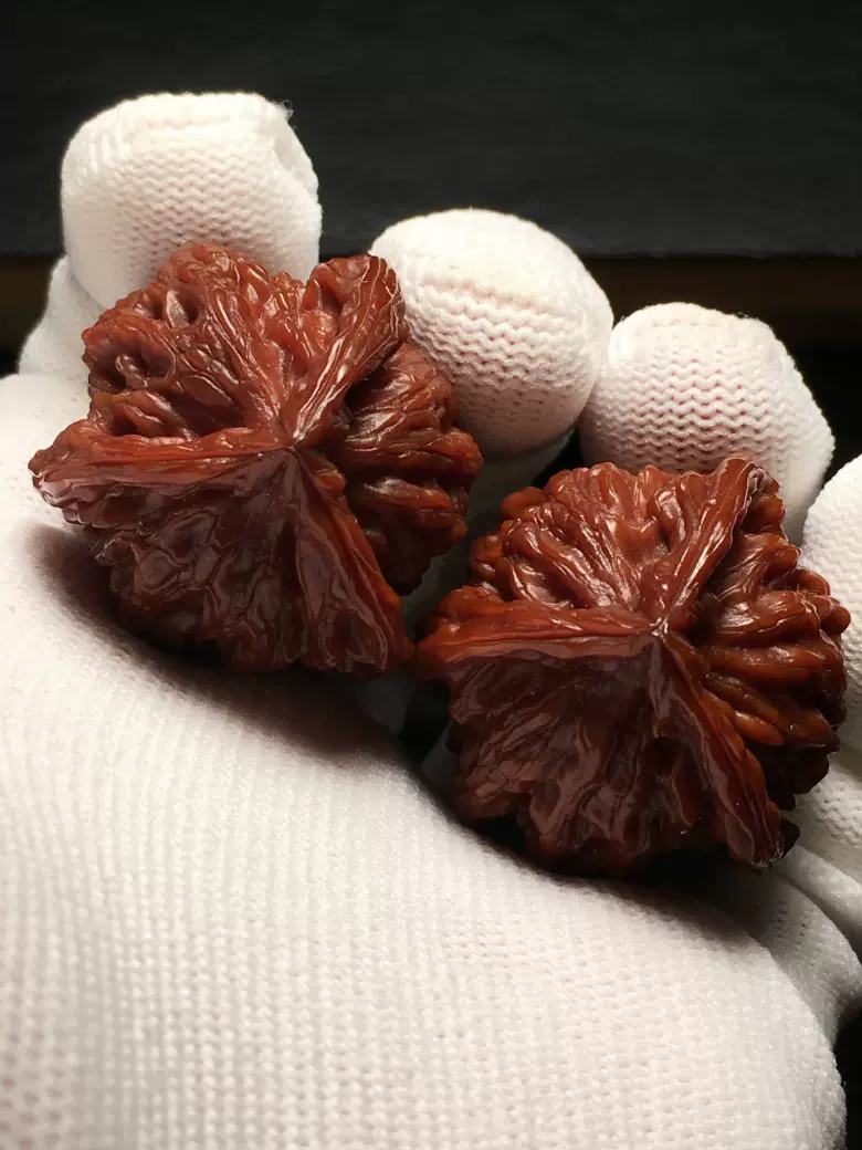 精品文玩核桃44老磨盤獅子頭老核桃（已結緣）