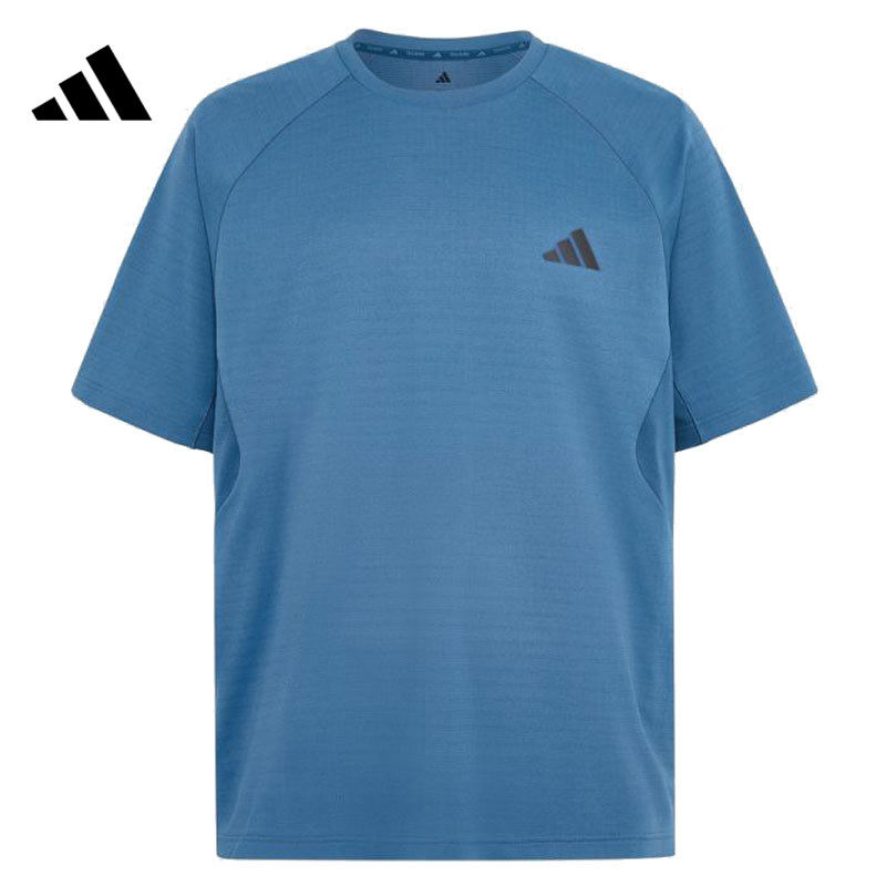 adidas Adidas мужская спортивная повседневная футболка с короткими рукавами IA6096