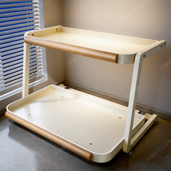 Kitchen Seasoning Storage Rack, Multi-Layer Storage Rack, Pull-Out Spice Rack, Countertop Seasoning Placement Rack, Kitchen Gadget