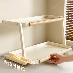 Kitchen Spice Rack 2026 New Model Kitchen Storage Rack Multi-Functional Storage Rack Pull-Out Oil, Salt, Sauce, and Vinegar Storage Rack