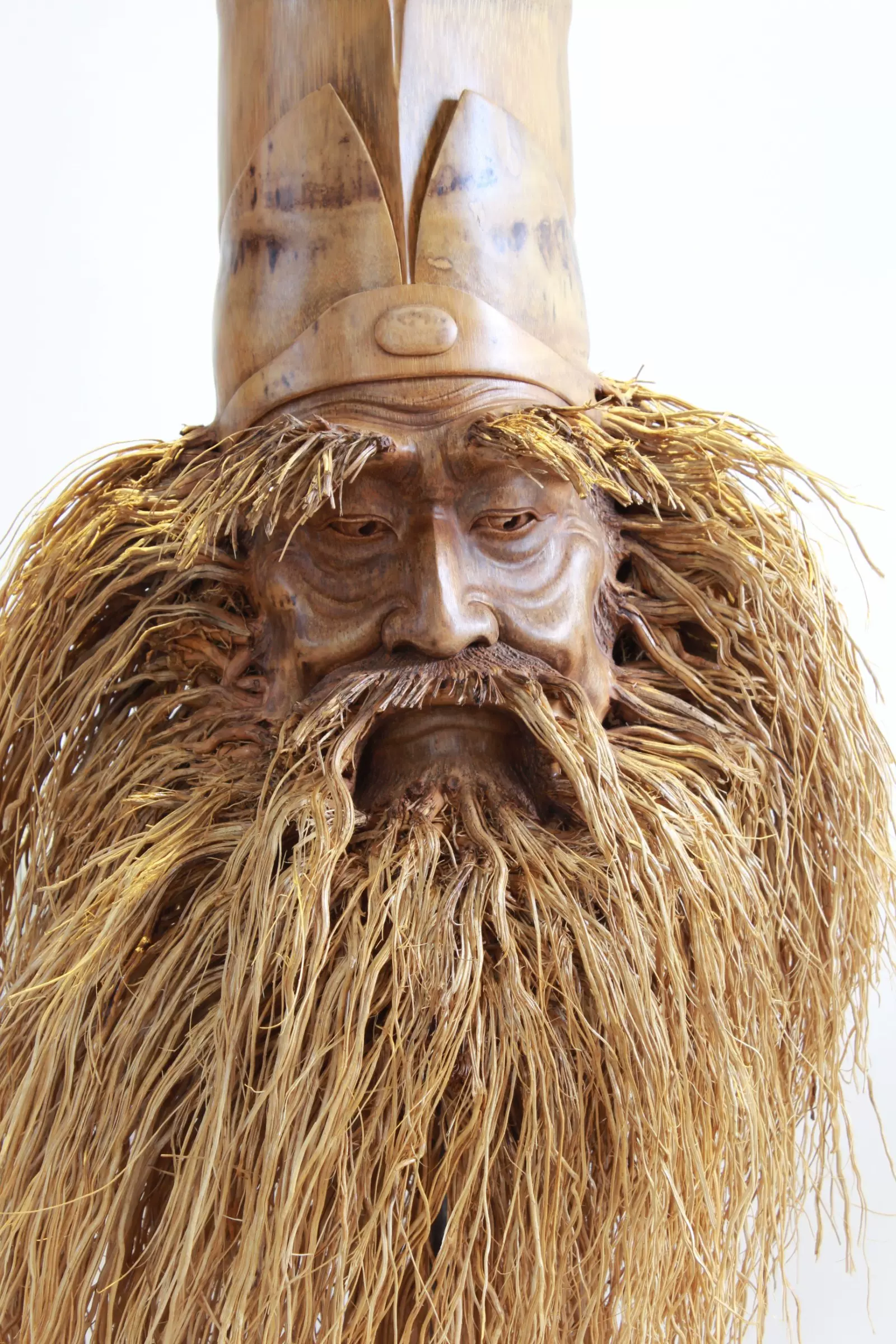 俞杰竹雕艺术收藏品中国竹根雕大件工艺竹雕人物造型收藏