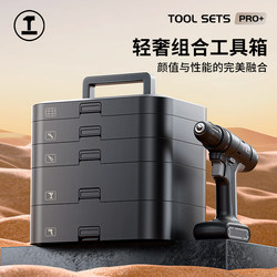 Nenggong Box Tool Set for Home Use Abw Electric Drill Hardware Tool Kit Complete Set for Household Maintenance