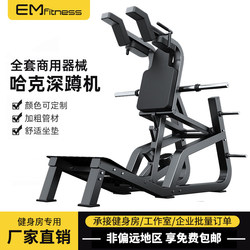 Gym Equipment Complete Set of Commercial Hack Squat Machine Butterfly Machine Strength Training Fitness Equipment Gym Dedicated