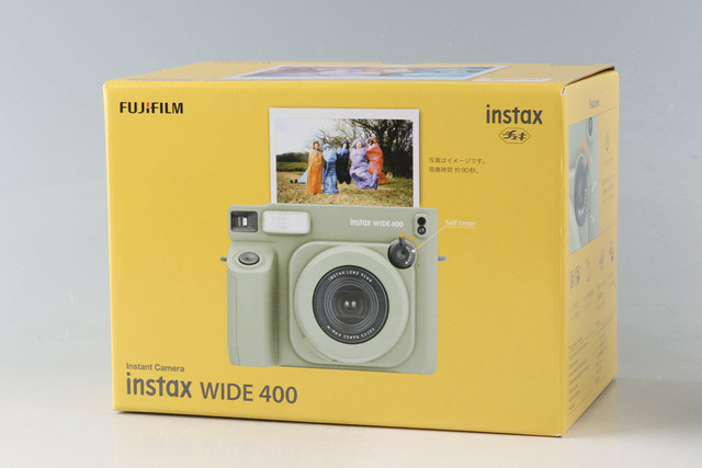 Japanese original Fuji instaxWIDE400 polaroid WIDE300 wide-format one ...